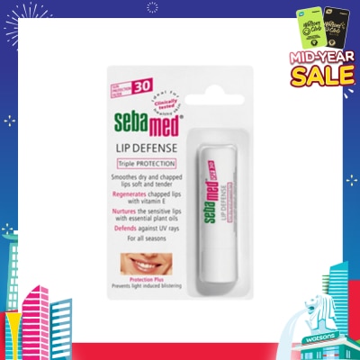 SEBAMED Lip Defense SPF30 (Smoothes Dry and Chapped Lips) 4.8g