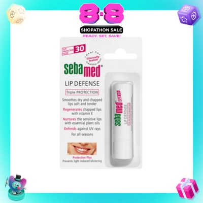 SEBAMED - Lip Defense SPF30 (Smoothes Dry and Chapped Lips) 4.8g