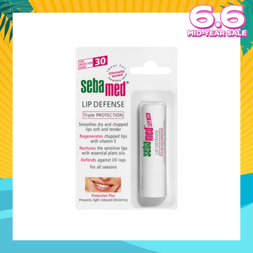 Lip Defense SPF30 (Smoothes Dry and Chapped Lips) 4.8g