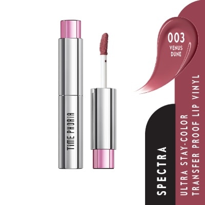 TIME PHORIA - Spectra Ultra Stay-Color Transfer Proof Lip Vinyl #003 Venus Dune 1s