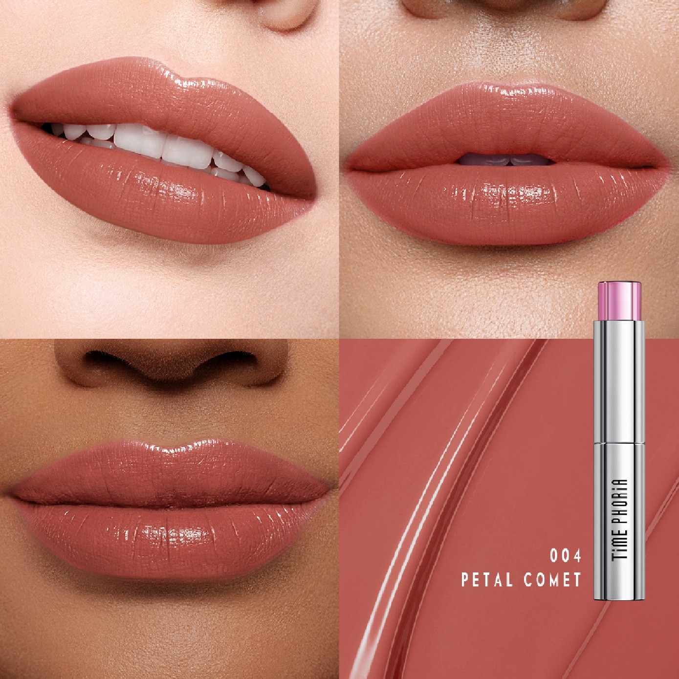 Spectra Ultra Stay-Color Transfer Proof Lip Vinyl #004 Petal Comet 1s