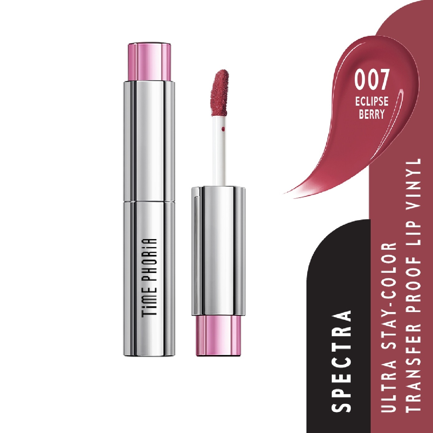 Spectra Ultra Stay-Color Transfer Proof Lip Vinyl #007 Eclipse Berry 1s