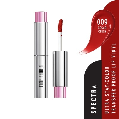 TIME PHORIA - Spectra Ultra Stay-Color Transfer Proof Lip Vinyl #009 Cosmo Crush 1s