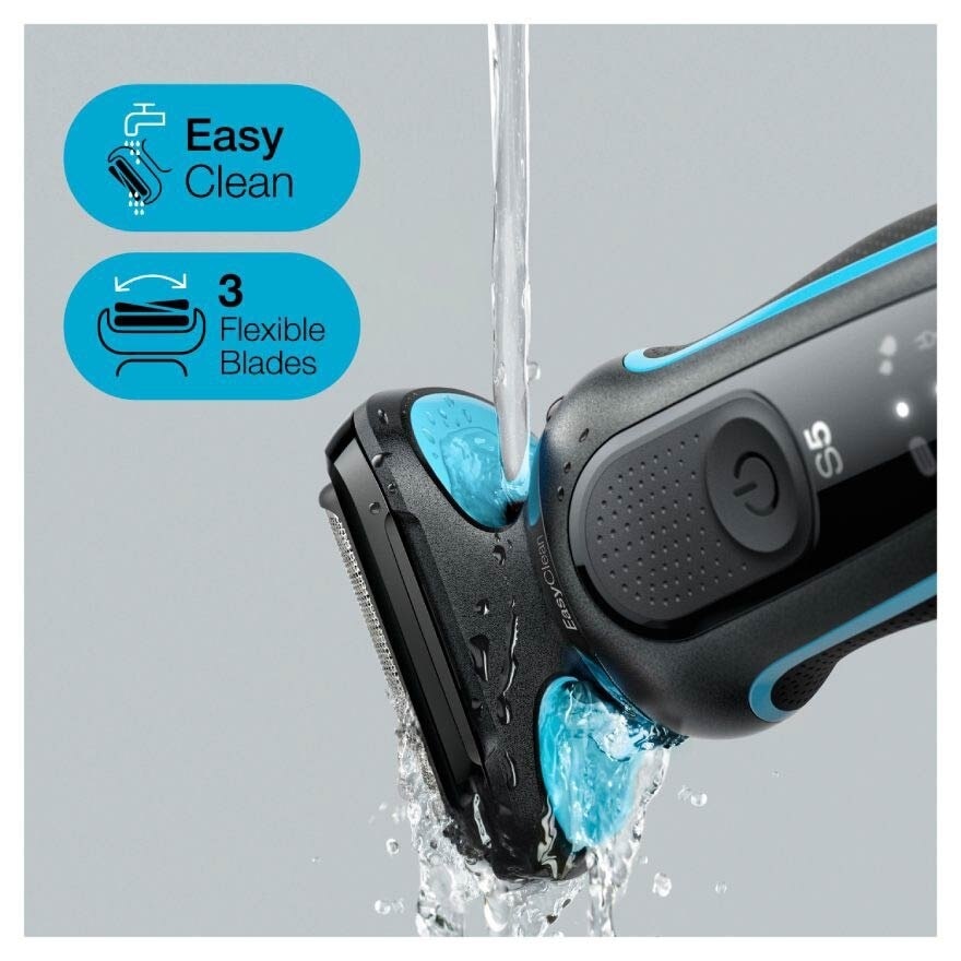 Series 5 Electric Shaver 51-M1000s Mint (Wet & Dry + Rechargeable + Cordless Foil Shaver) 1s