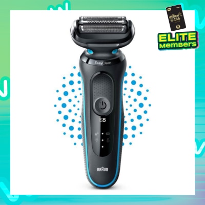 BRAUN Series 5 Electric Shaver 51-M1000s Mint (Wet & Dry + Rechargeable + Cordless Foil Shaver) 1s
