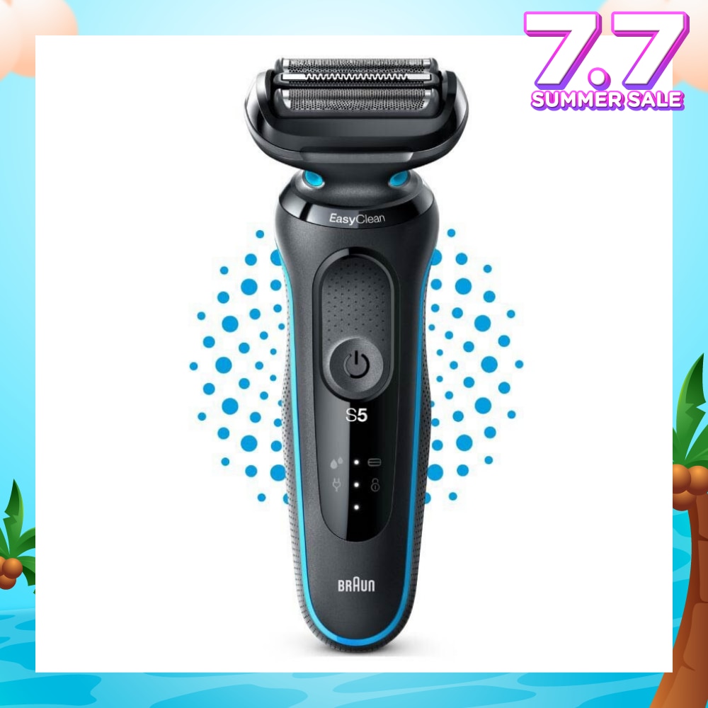Series 5 Electric Shaver 51-M1000s Mint (Wet & Dry + Rechargeable + Cordless Foil Shaver) 1s