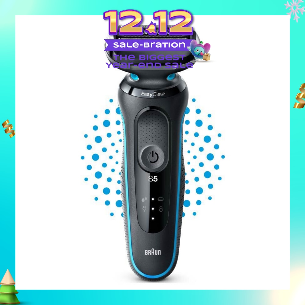 Series 5 Electric Shaver 51-M1000s Mint (Wet & Dry + Rechargeable + Cordless Foil Shaver) 1s