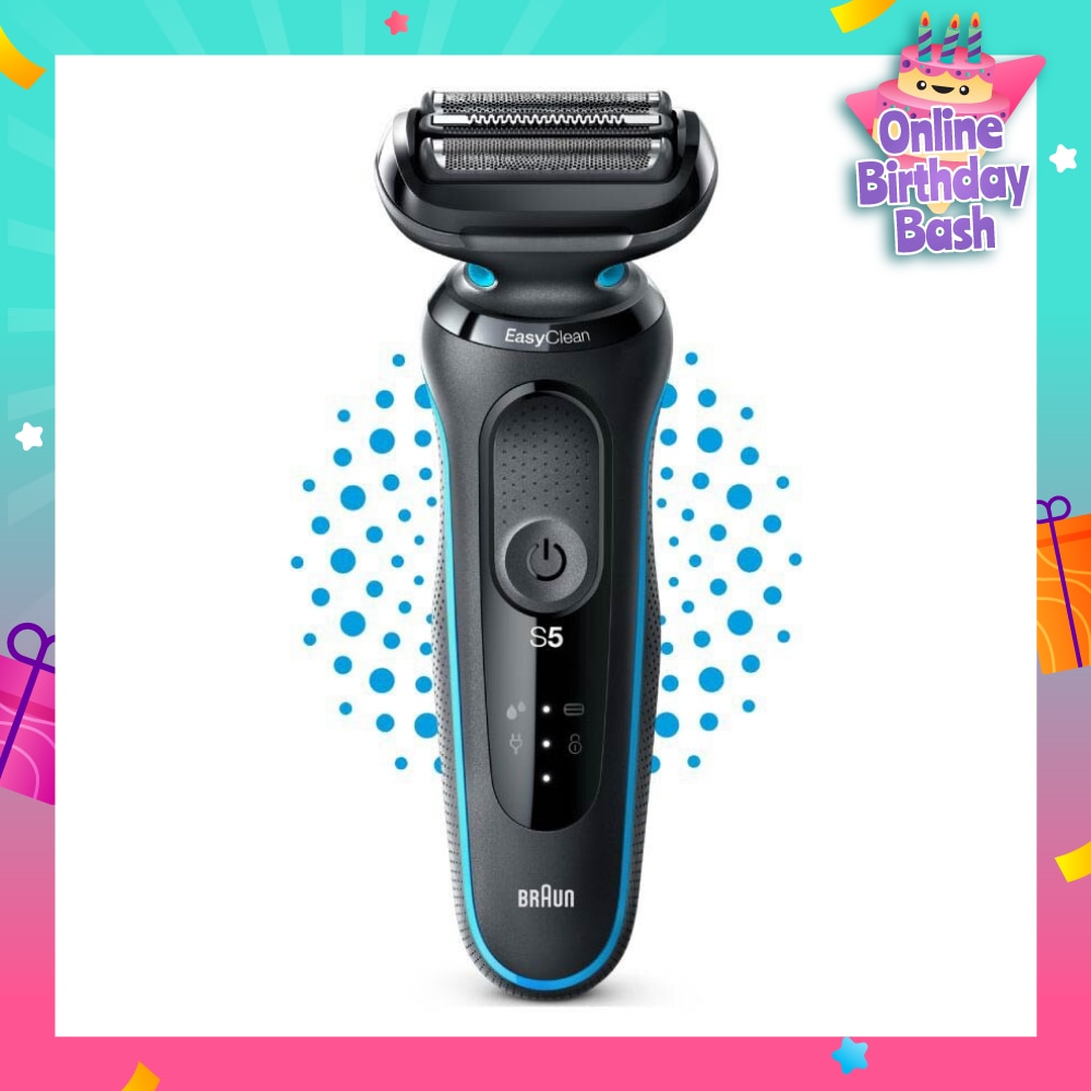 Series 5 Electric Shaver 51-M1000s Mint (Wet & Dry + Rechargeable + Cordless Foil Shaver) 1s