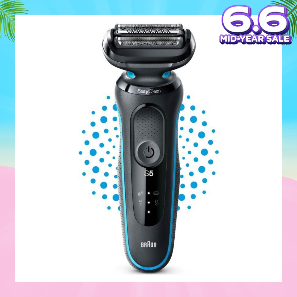 Series 5 Electric Shaver 51-M1000s Mint (Wet & Dry + Rechargeable + Cordless Foil Shaver) 1s