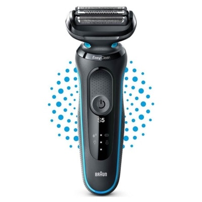 BRAUN Series 5 Electric Shaver 51-M1000s Mint (Wet & Dry + Rechargeable + Cordless Foil Shaver) 1s