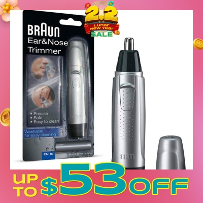 BRAUN EN 10 Nose Trimmer & Ear Trimmer 1s
