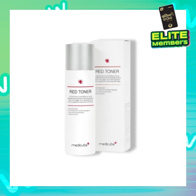 MEDICUBE Red Toner (For Acne Prone Skin And Sensitive Skin) 100ml (Expiry: Apr`2026)