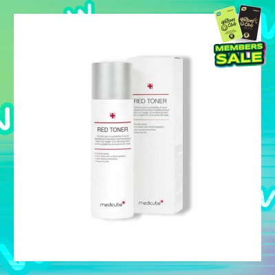 MEDICUBE Red Toner (For Acne Prone Skin And Sensitive Skin) 100ml (Expiry: Apr`2026)