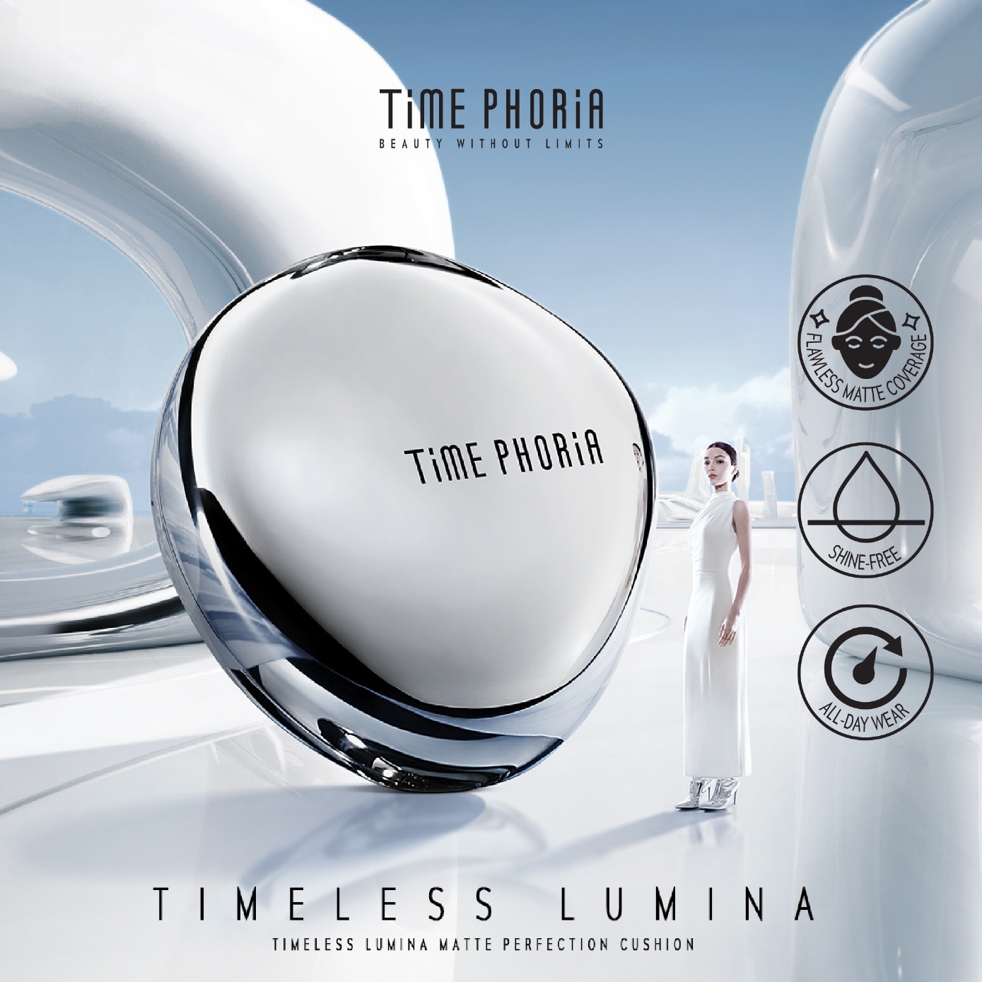Timeless Lumina Matte Perfect Cushion #00 Bare 1s