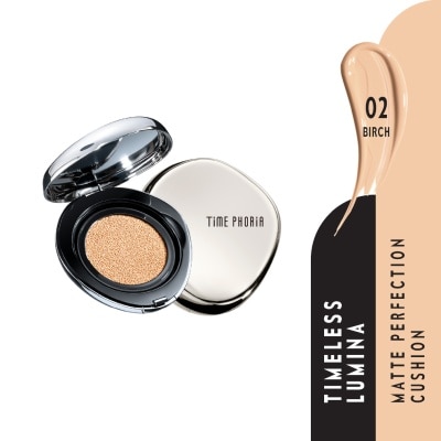 TIME PHORIA - Timeless Lumina Matte Perfect Cushion #02 Birch 1s