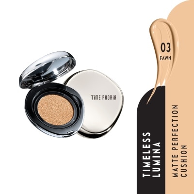 TIME PHORIA - Timeless Lumina Matte Perfect Cushion #03 Fawn 1s