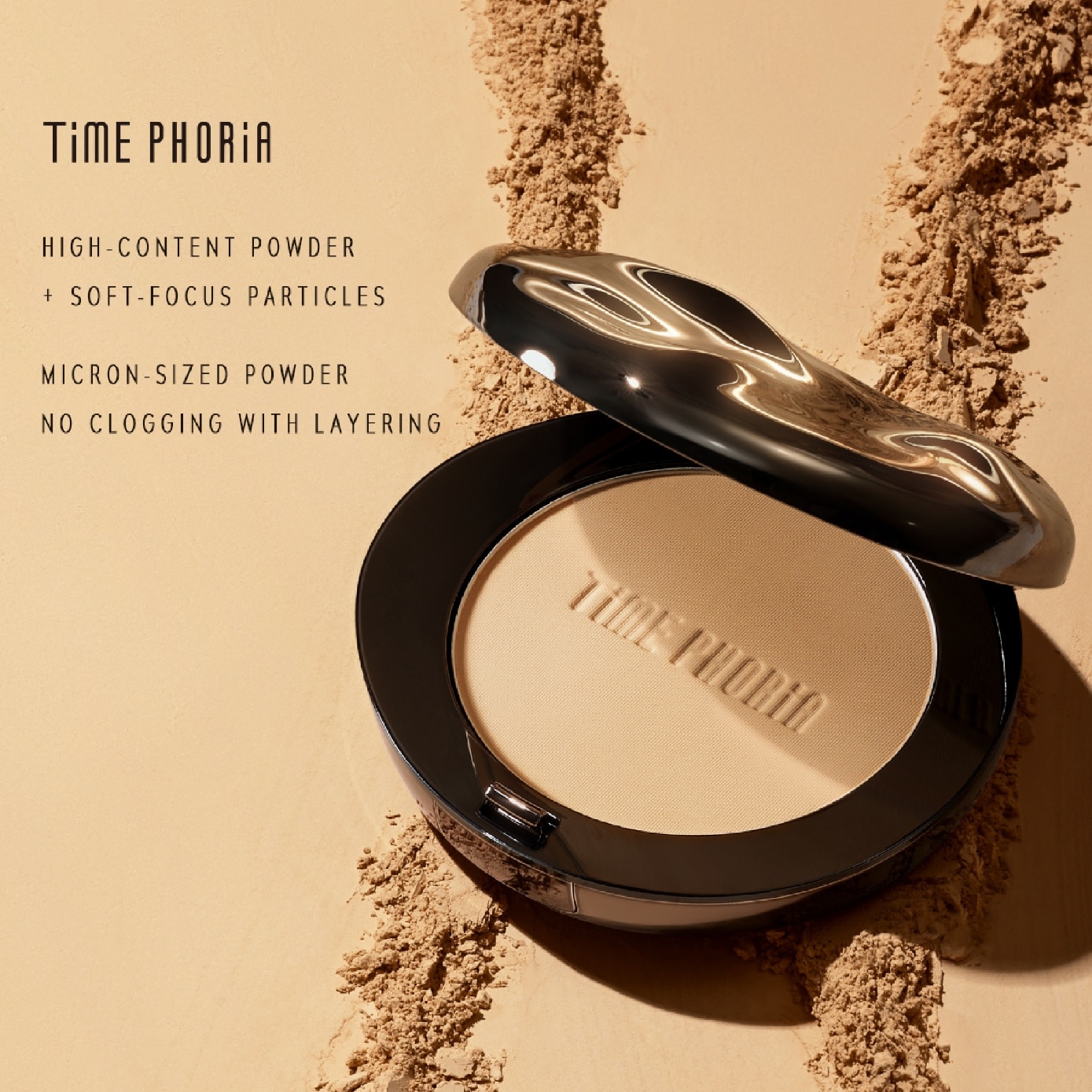 Timeless Optima Cover Blur Two Way Cake #001 Creme 1s