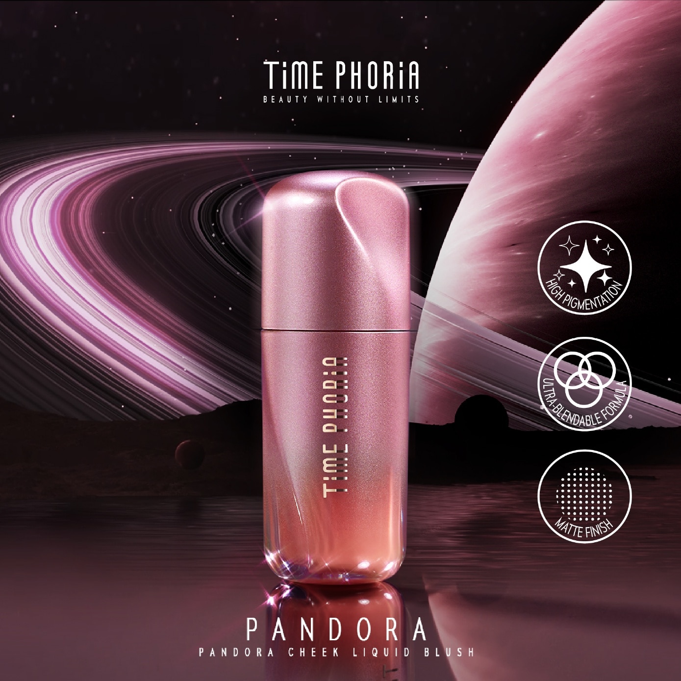 Pandora Cheek Liquid Blush #02 Love Lust 1s