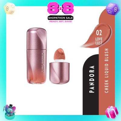 TIME PHORIA - Pandora Cheek Liquid Blush #02 Love Lust 1s