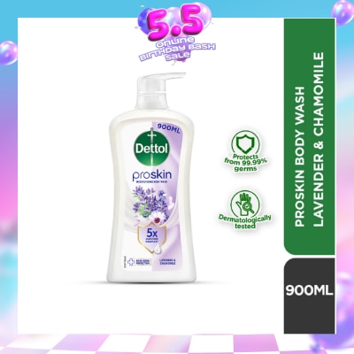 DETTOL - Activ Botany Anti Bacterial Body Wash Lavender (99.9% Germ Protection) 850g