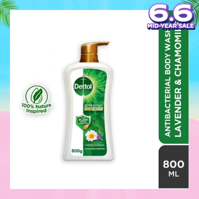 DETTOL Activ Botany Anti Bacterial Body Wash Lavender (99.9% Germ Protection) 850g