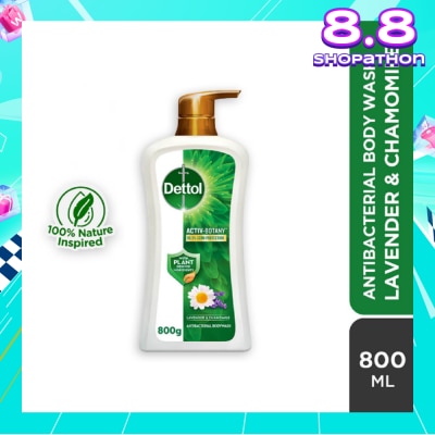 DETTOL Activ Botany Anti Bacterial Body Wash Lavender (99.9% Germ Protection) 850g