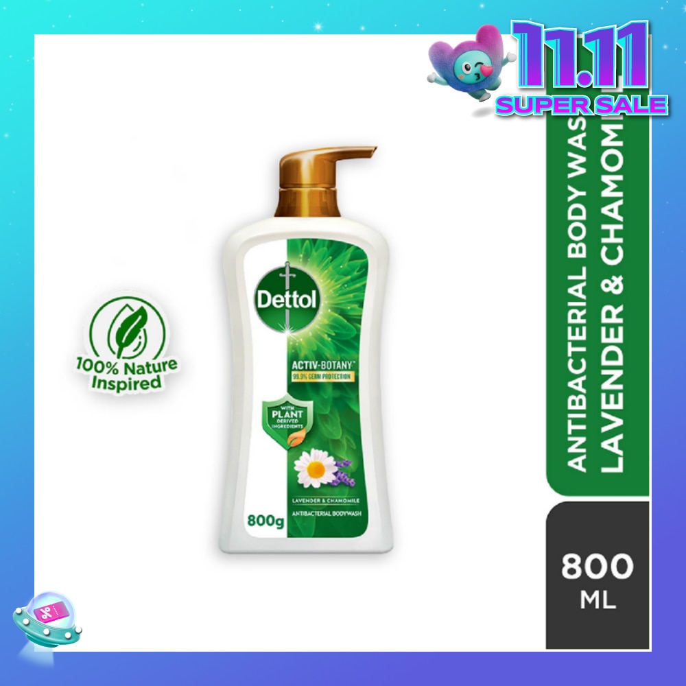 Activ Botany Anti Bacterial Body Wash Lavender (99.9% Germ Protection) 850g