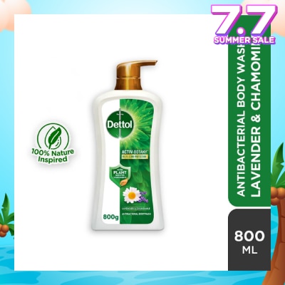 DETTOL Activ Botany Anti Bacterial Body Wash Lavender (99.9% Germ Protection) 850g