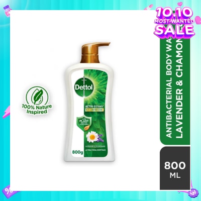DETTOL Activ Botany Anti Bacterial Body Wash Lavender (99.9% Germ Protection) 850g