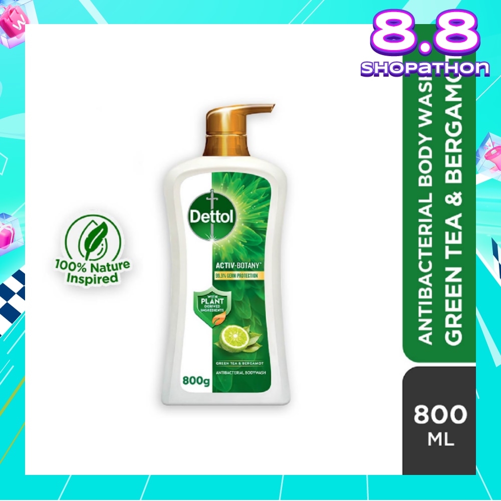 Activ Botany Anti Bacterial Body Wash Green Tea (99.9% Germ Protection) 850g