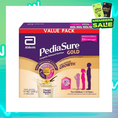 PEDIASURE Peptigro Vanilla (For Children, 1 to 10 Years Old) 2.4Kg