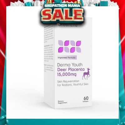 GREENLIFE - Derma Youth Deer Placenta Softgel (Promote Healthy + Youthful Skin) 60s