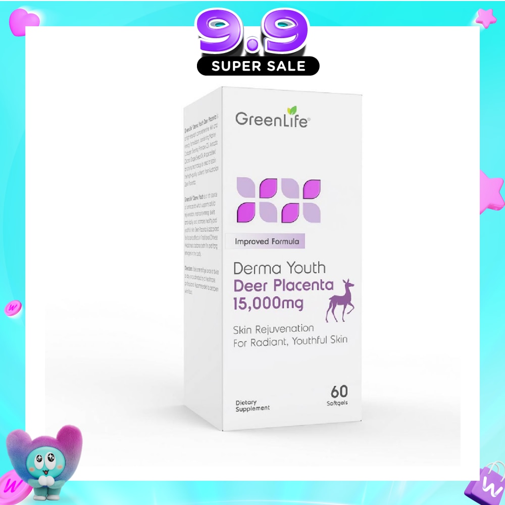 Derma Youth Deer Placenta Softgel (Promote Healthy + Youthful Skin) 60s (Expiry: Jul`2027) image