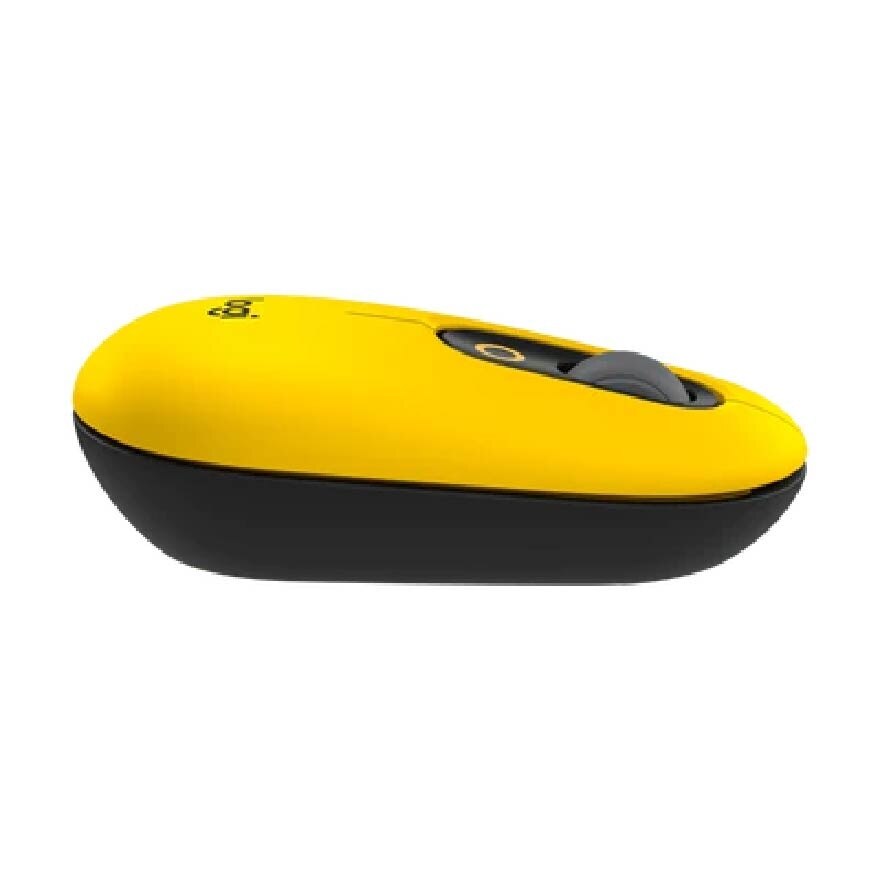 Wireless Pop Mouse With Customized Emoji Blast Yellow 1s