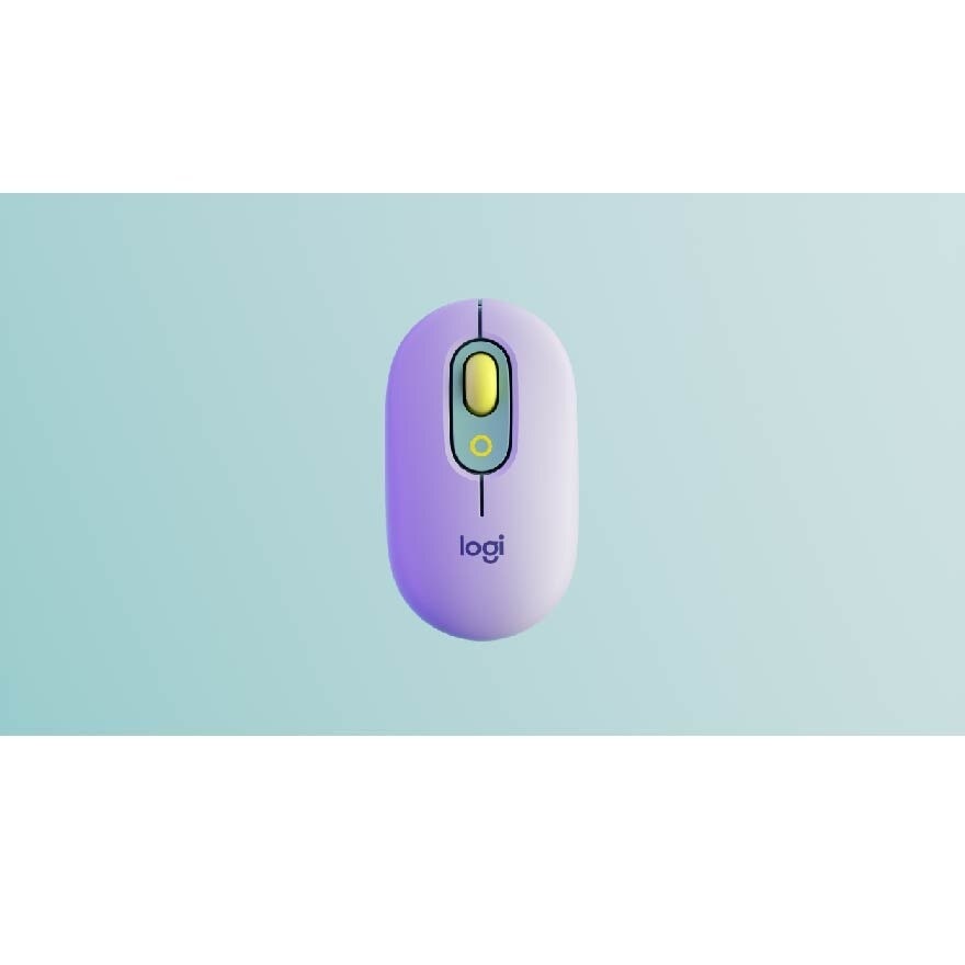 Wireless Pop Mouse With Customized Emoji Daydream Mint 1s