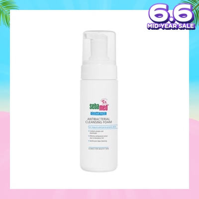 SEBAMED Anti-Bacterial Cleansing Foam (Combats Pimples, Blackheads and Skin Impurities) 150ml