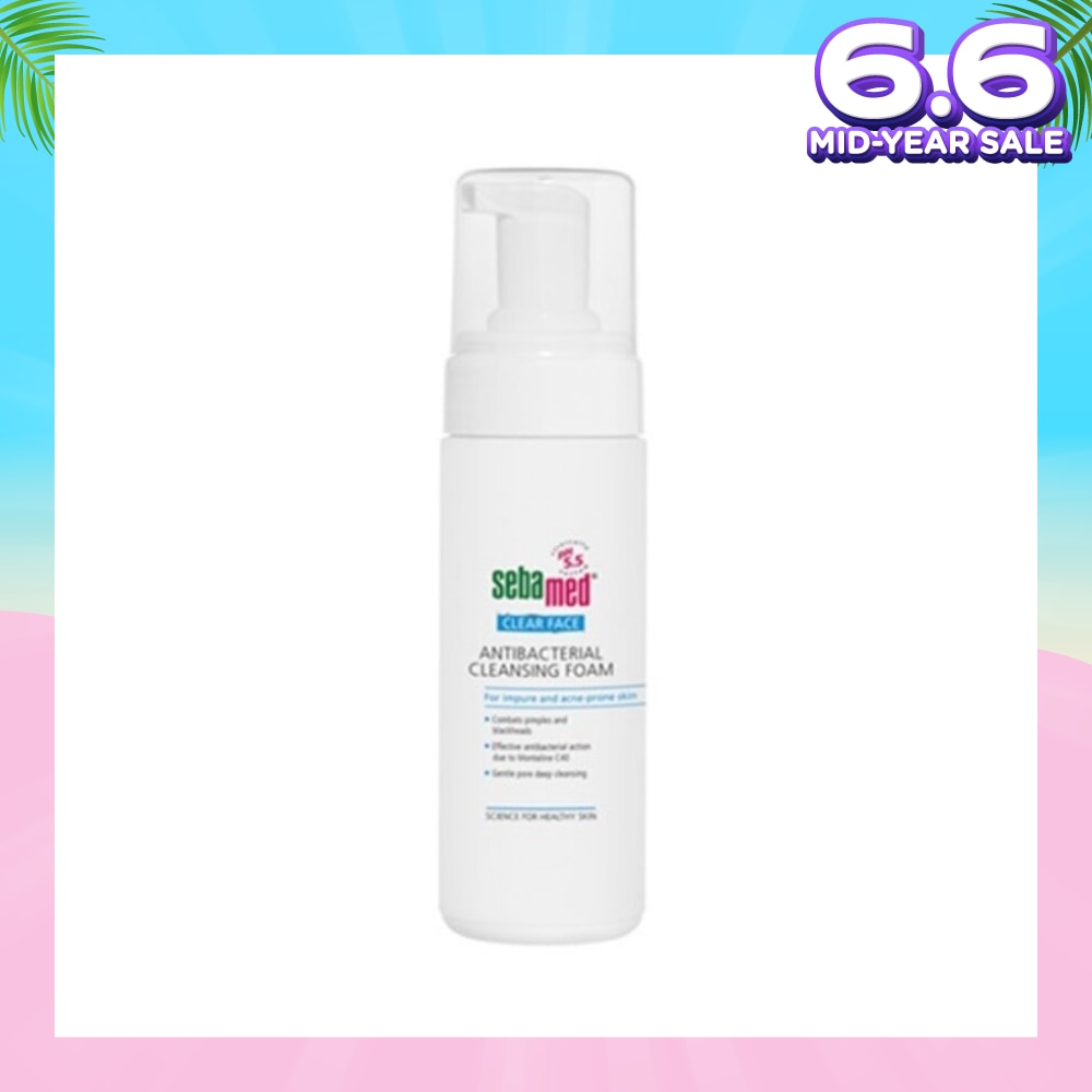 Anti-Bacterial Cleansing Foam (Combats Pimples, Blackheads and Skin Impurities) 150ml