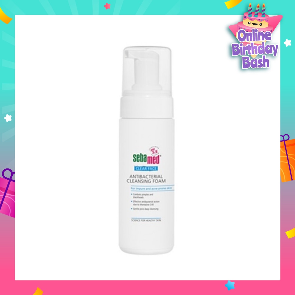 Anti-Bacterial Cleansing Foam (Combats Pimples, Blackheads and Skin Impurities) 150ml