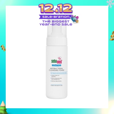 SEBAMED Anti-Bacterial Cleansing Foam (Combats Pimples, Blackheads and Skin Impurities) 150ml