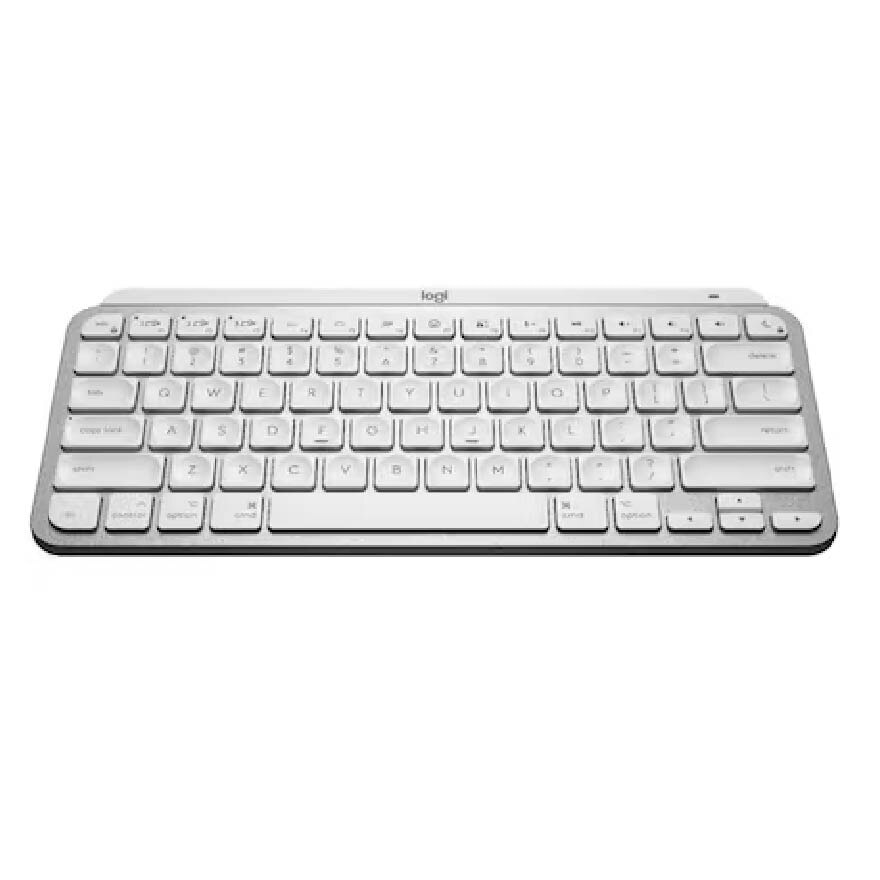 Mx Keys Mini Minimalist Wireless Illuminated Keyboard Pale Grey 1s