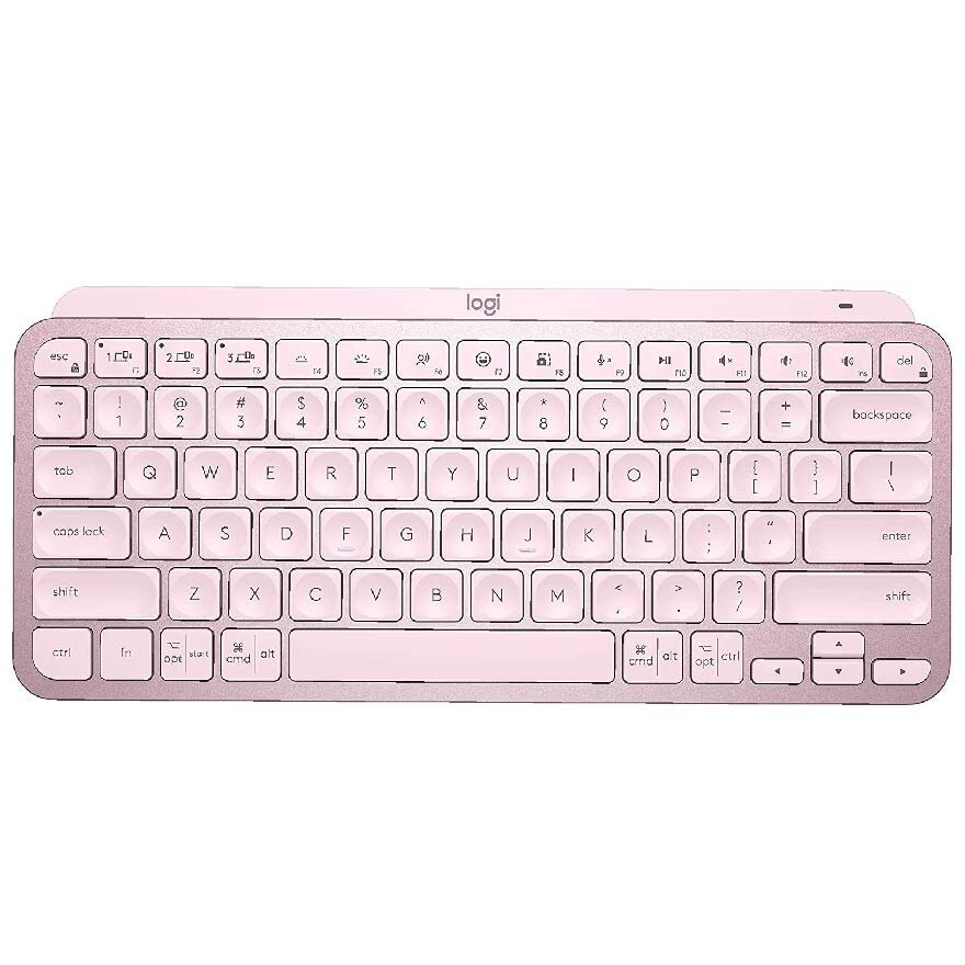 Mx Keys Mini Minimalist Wireless Illuminated Keyboard Rose 1s