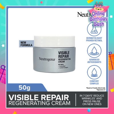 NEUTROGENA Visible Repair Regenerating Cream 50g