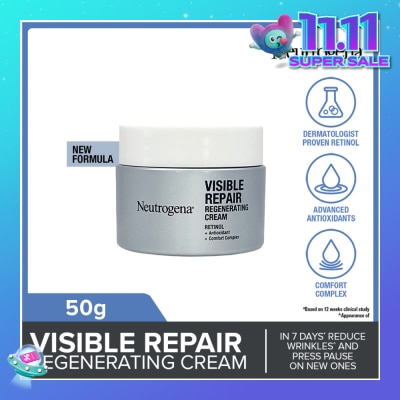 NEUTROGENA Visible Repair Regenerating Cream 50g