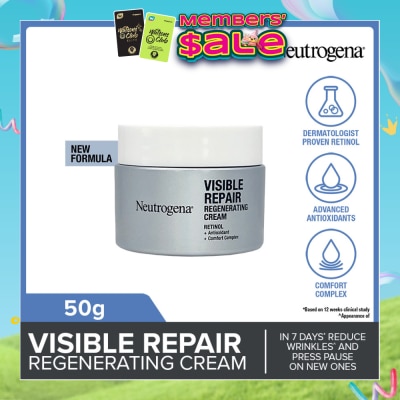NEUTROGENA - Visible Repair Regenerating Cream 50g