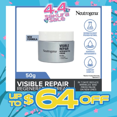 NEUTROGENA - Visible Repair Regenerating Cream 50g