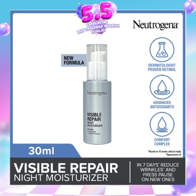 NEUTROGENA - Visible Repair Night Moisturizer 30ml
