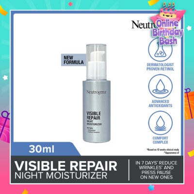 NEUTROGENA Visible Repair Night Moisturizer 30ml
