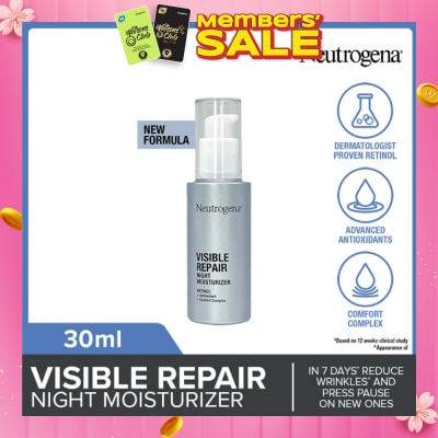 NEUTROGENA Visible Repair Night Moisturizer 30ml