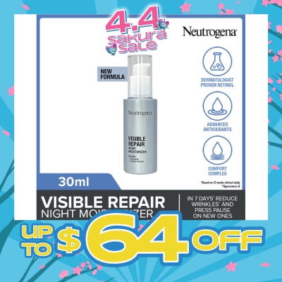 NEUTROGENA - Visible Repair Night Moisturizer 30ml