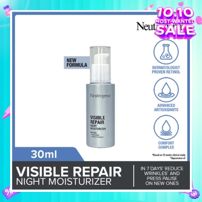 NEUTROGENA Visible Repair Night Moisturizer 30ml